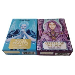 Kyle Gray Oracle Cards Angel Prayers & Keepers of the Light Card Decks/Guidebook